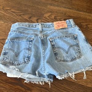vintage levi jean shorts